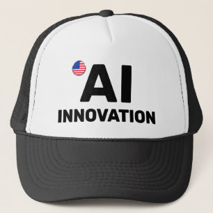 Boné de Caminhoneiro AI Innovation™ (Personalize!)