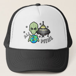 Boné de Caminhoneiro Alien Tudo Meu