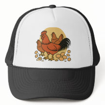 Boné de Caminhoneiro Amante de Frango