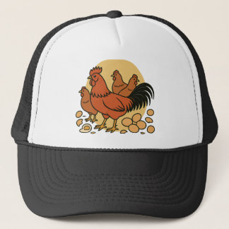 Boné de Caminhoneiro Amante de Frango