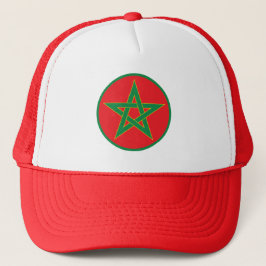 Boné de Caminhoneiro Bandeira Marroquina