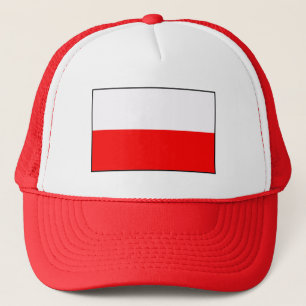 Boné de Caminhoneiro Bandeira Polonesa