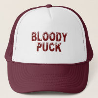 boné de caminhoneiro Bloody Puck