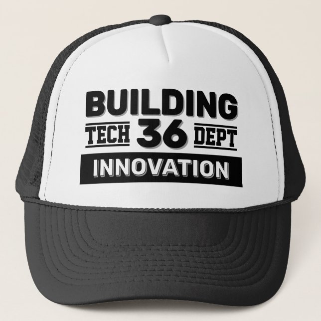 Boné de Caminhoneiro Building 36™ (Frente)
