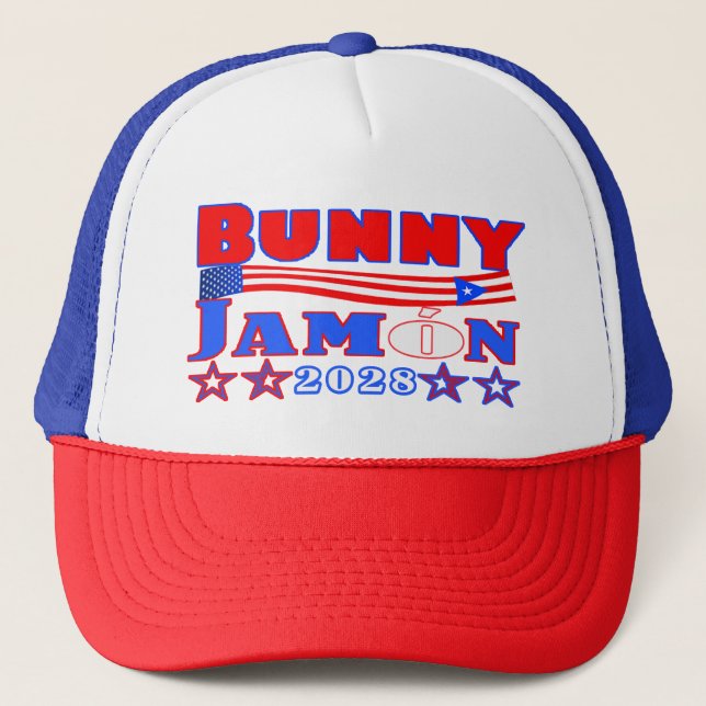 boné de caminhoneiro bunny/jamon 2028 (Frente)
