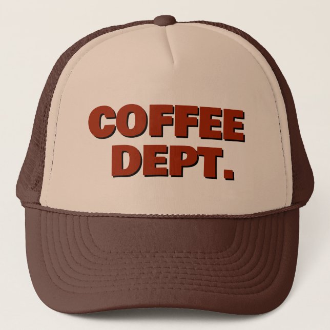 Boné de Caminhoneiro Coffee™ (Frente)
