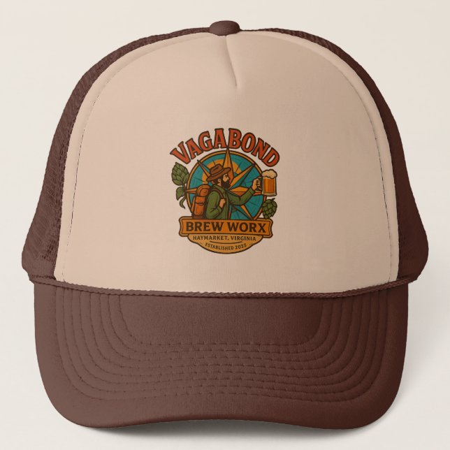 Boné de Caminhoneiro com Logo (Frente)