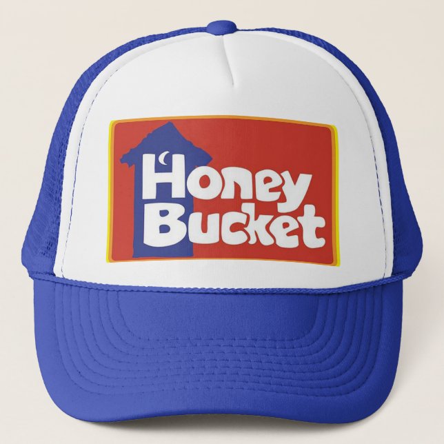 Boné de Caminhoneiro com Logo da Honey Bucket (Frente)