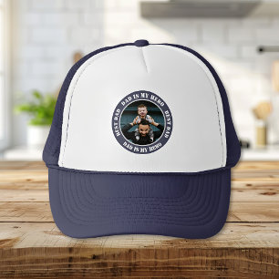 Boné de Caminhoneiro de Foto Personalizada Melhor