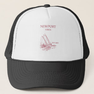 Boné de Caminhoneiro de Luxo Newport Vibes Retro S