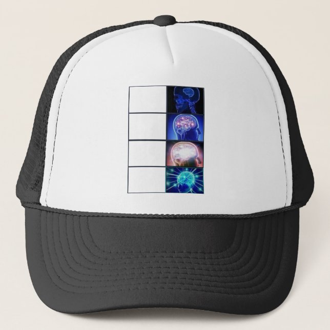 Boné de Caminhoneiro de Meme Personalizado TRVMP (Frente)