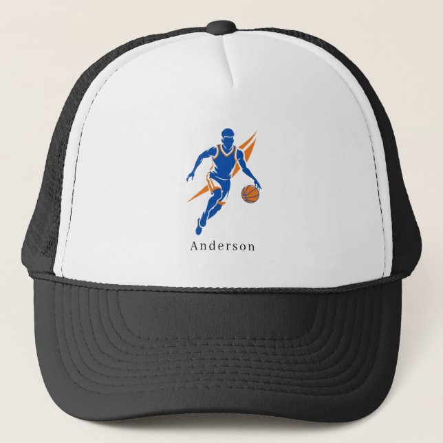 Boné de caminhoneiro de verão personalizado de tre (Frente)