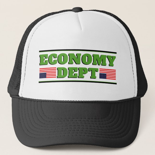 Boné de Caminhoneiro Economy Dept.™ (Frente)