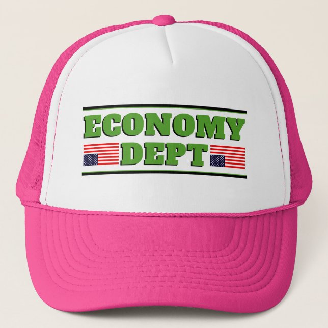 Boné de Caminhoneiro Economy Dept.™ (Frente)