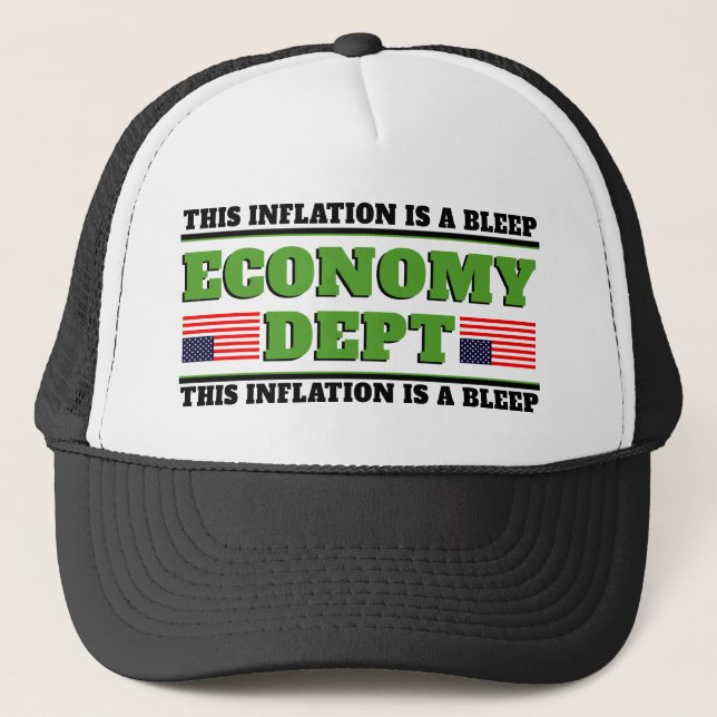 Boné de Caminhoneiro Economy Dept.™ (Personalize!) (Frente)