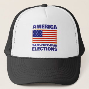 Boné de Caminhoneiro Eleições Americanas