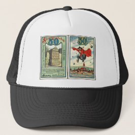 Boné de Caminhoneiro em Notgeld de 50 Pfennig Vint