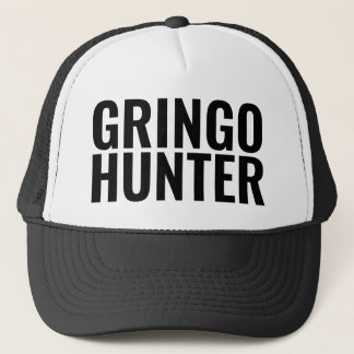 Boné de Caminhoneiro Engraçado: "CAÇADOR DE GRINGO