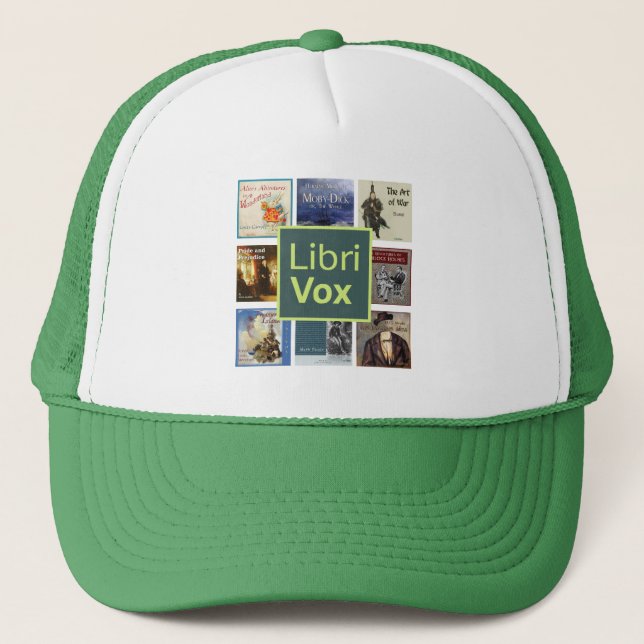 Boné de Caminhoneiro LibriVox (Frente)