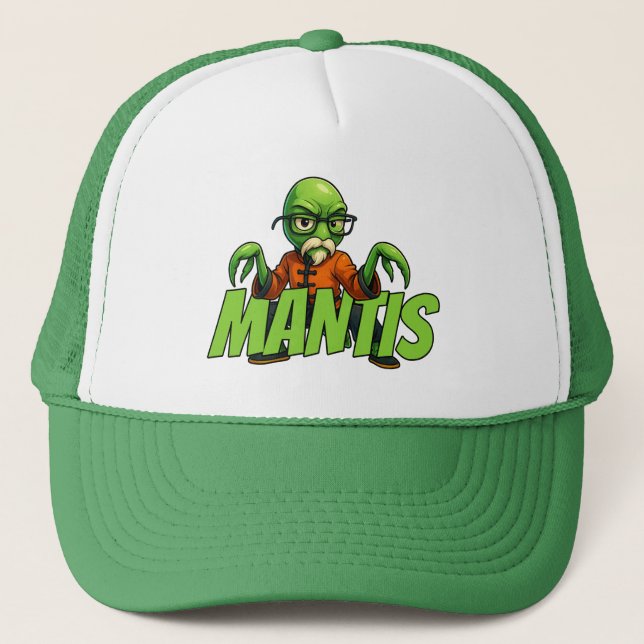 Boné de Caminhoneiro Mão de Chicote do Mantis por  (Frente)