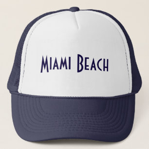Boné de Caminhoneiro Miami Beach