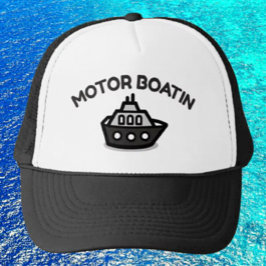 Boné de Caminhoneiro Motor Boatin' – Sarcasmo Dive