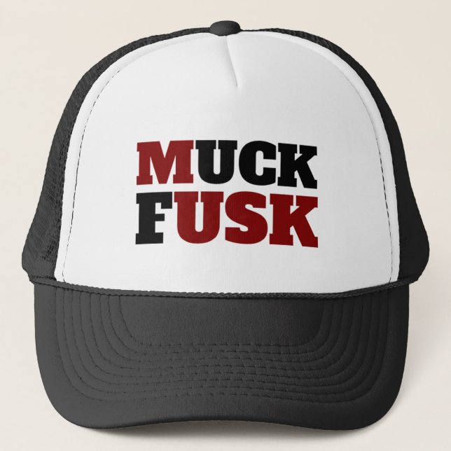 Boné de Caminhoneiro "MUCK FUSK" (Frente)