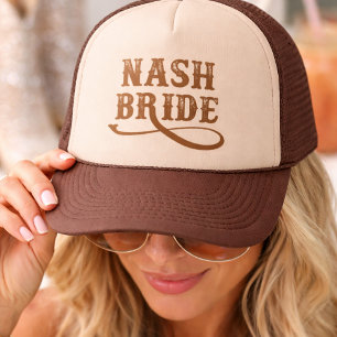 Boné de Caminhoneiro Nash Bride Despedida de Sol