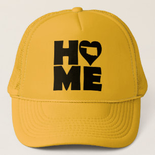 Boné de Caminhoneiro Oklahoma Home Heart State
