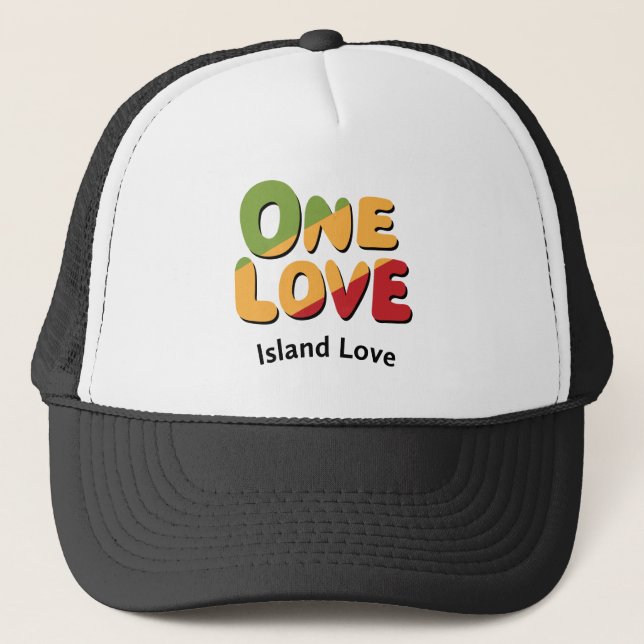 Boné de Caminhoneiro One Love (Frente)