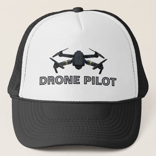 Boné de Caminhoneiro Piloto de Drone (Frente)
