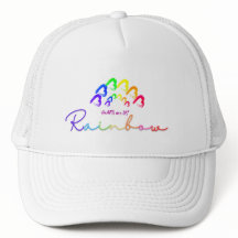 Boné de Caminhoneiro RainbowHearts 
