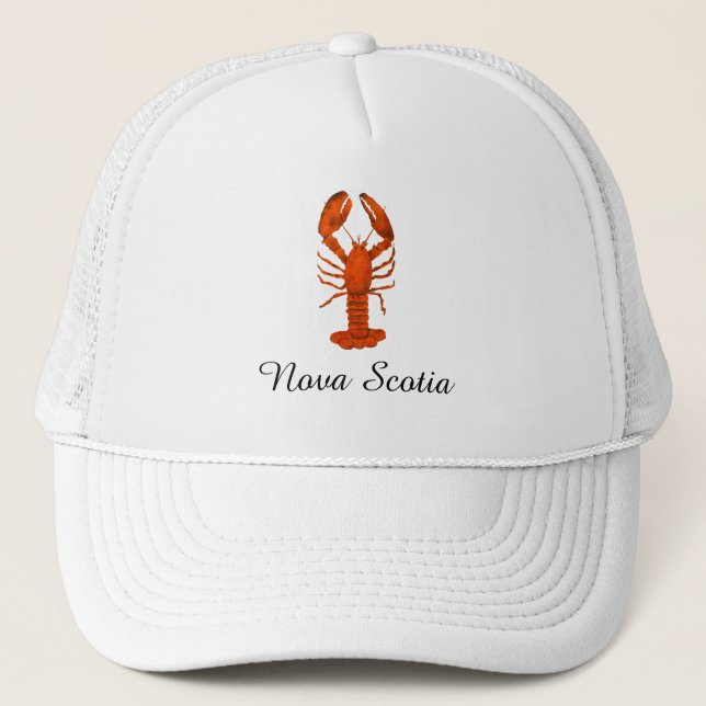 Boné de Caminhoneiro Red Lobster (Frente)