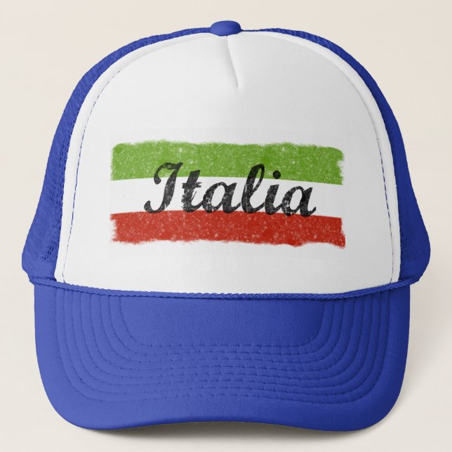 Boné de Caminhoneiro Retro Italia Italia (Frente)