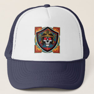 Boné de Caminhoneiro Samurai Guerreiro