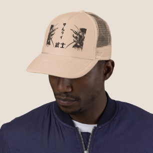 Boné de Caminhoneiro Samurai – Kanji de Guerreiro