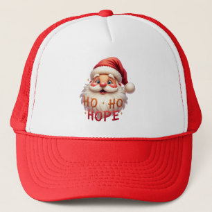Boné de Caminhoneiro Santa Ho Ho Hope