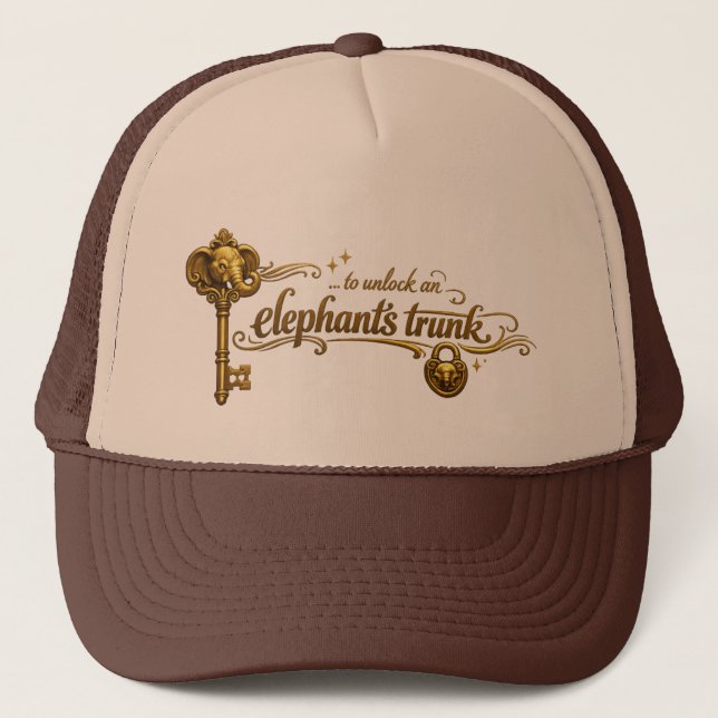 Boné de Caminhoneiro Tromba de Elefante (Frente)