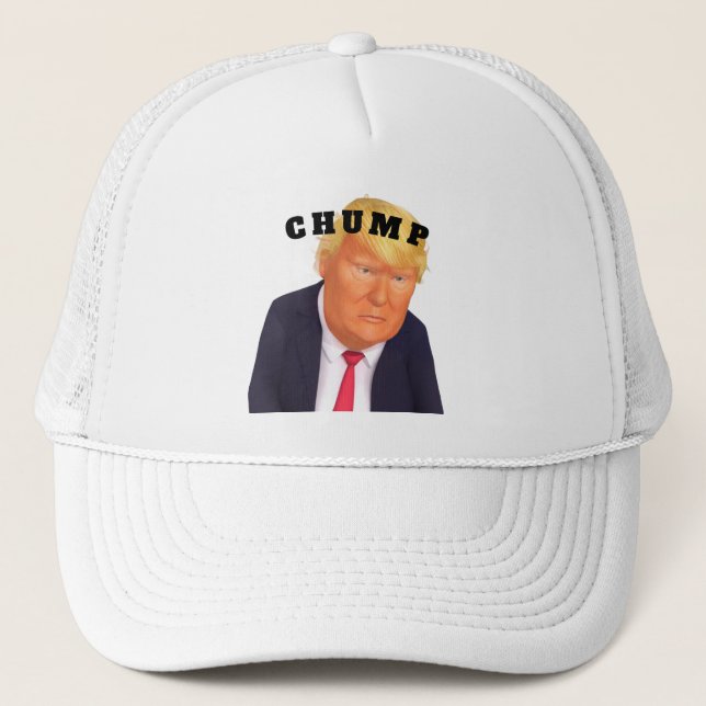 Boné de Caminhoneiro Trump/Chump (Frente)