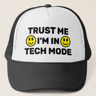 Boné de Caminhoneiro Trust Me - I'm In Tech Mode™