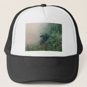 Boné de Caminhoneiro Urso Preto