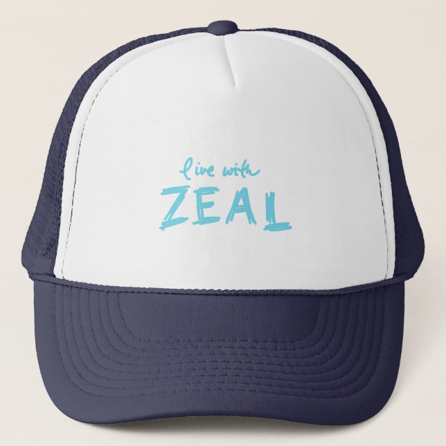 Boné de Caminhoneiro Viva com Zelo (Frente)