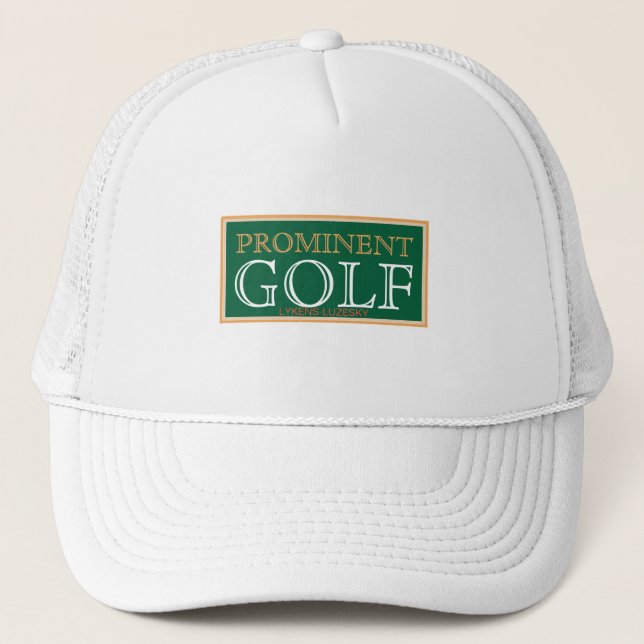 BONÉ DE CAMIONISTA DE GOLFE DESTAQUE (Frente)