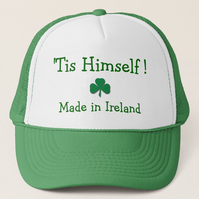 Boné De "chapéu irlandês Tis ele mesmo (Frente)