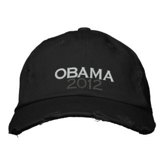 BONÉ de Chino Twill em Descamação OBAMA 2012