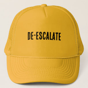 Boné "DE-ESCALATO" Frase de Uma Palavra