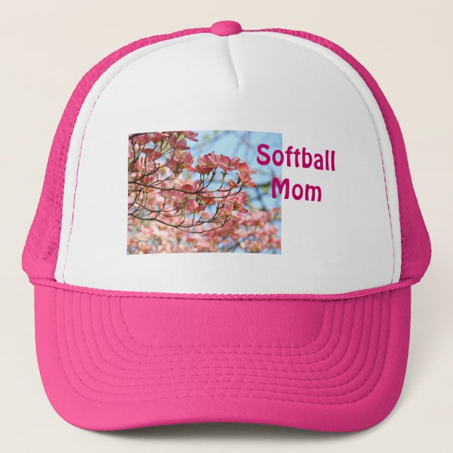 Boné de esportes de softball MOM personalizado (Frente)