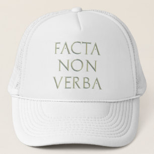 Boné De Facta chapéu não Verba
