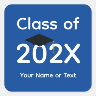 Boné de formatura preto nº 1-4 adesivos