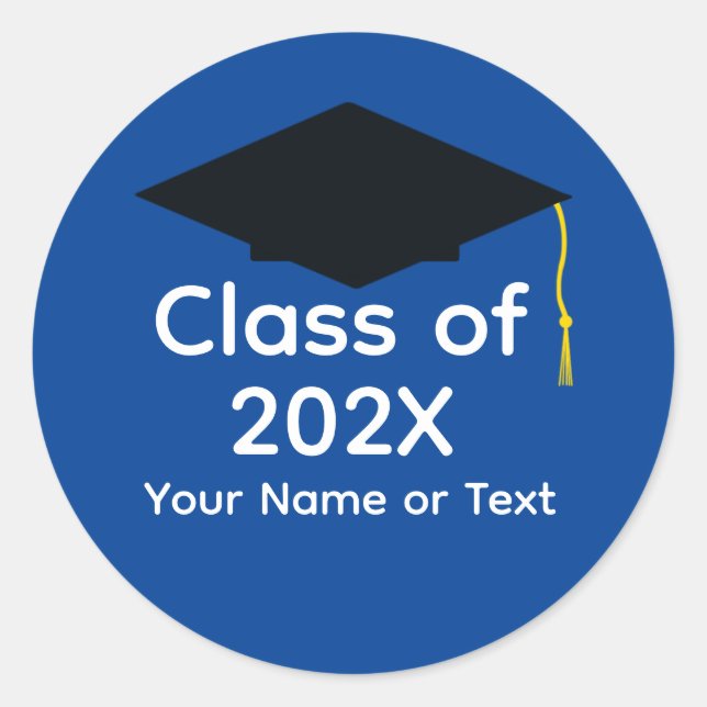 Boné de formatura preto nº 1-5 adesivos (Frente)